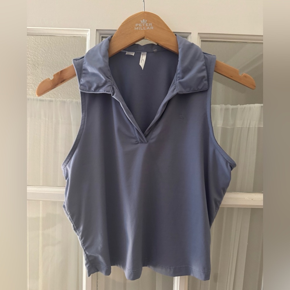 Travis Mathew Women's Light Blue Sleeveless Tank